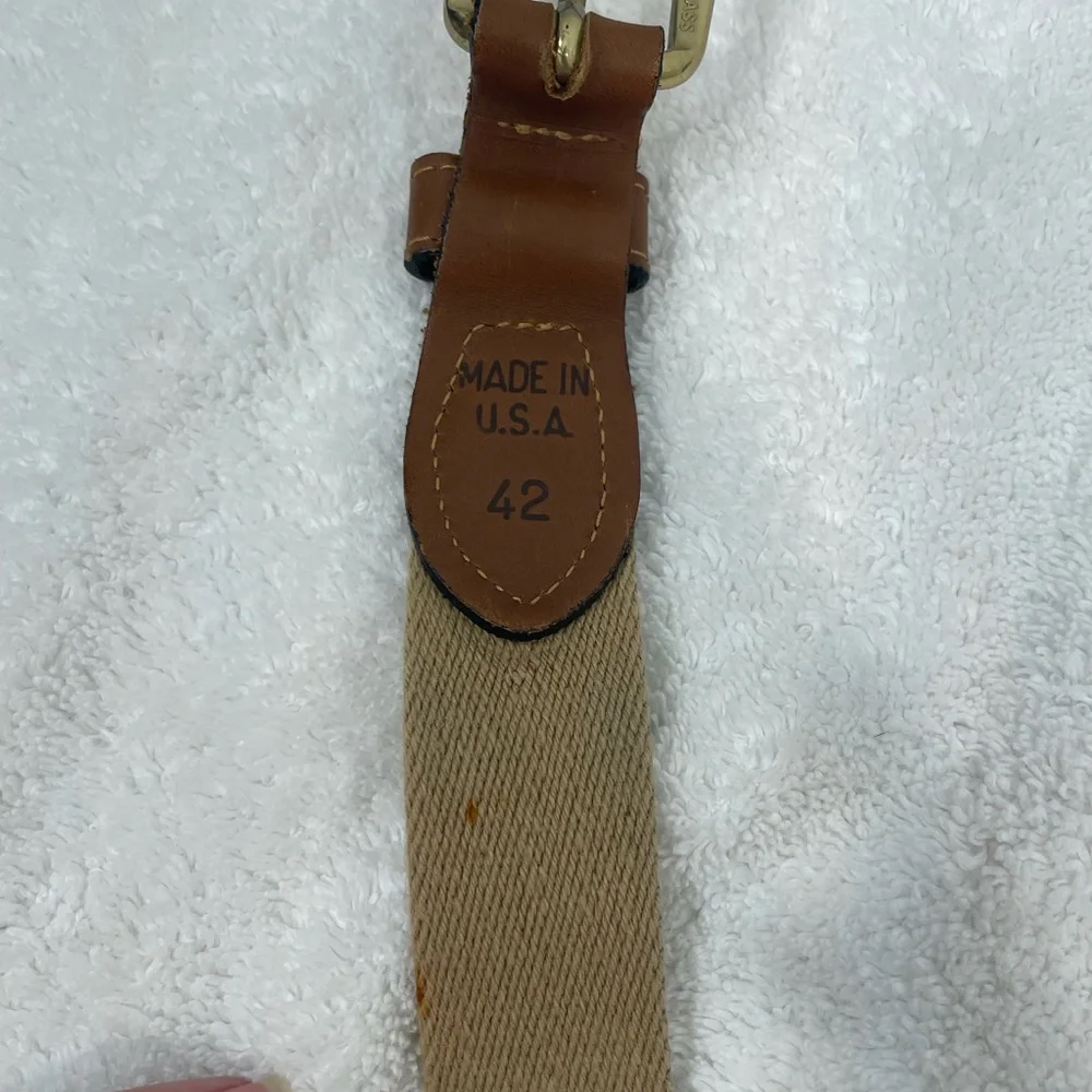 ZEP-PRO Guy Harvey canvas belt, w/embroidered snook fish - 42